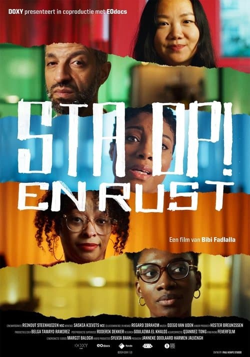 Sta op! En rust poster