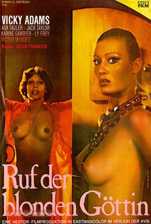 Der Ruf der blonden Göttin poster