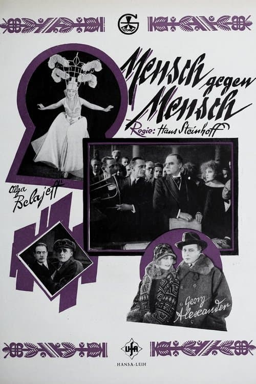Mensch gegen Mensch poster