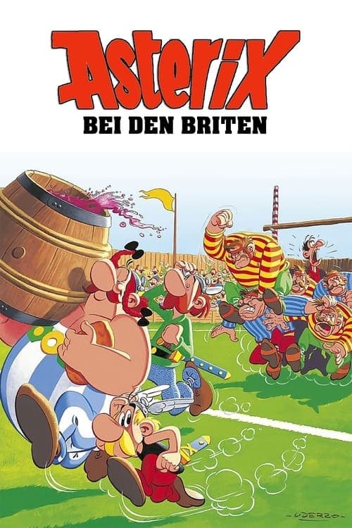 Asterix bei den Briten poster