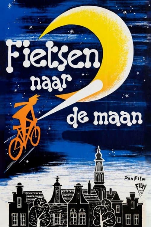 Fietsen naar de maan poster