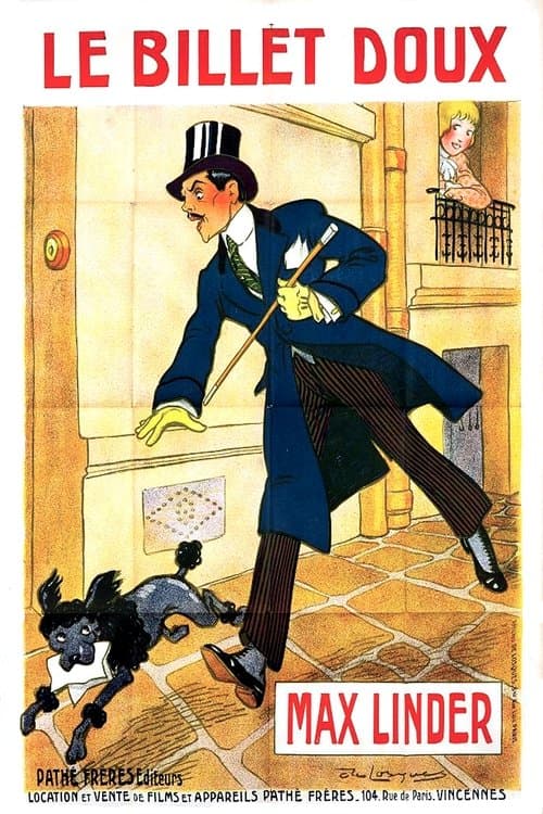 Le billet doux poster
