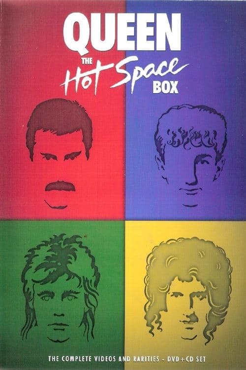 QUEEN - The Hot Space Box poster