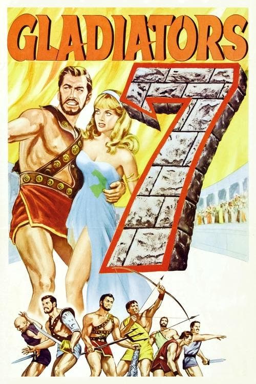 Die sieben Gladiatoren poster