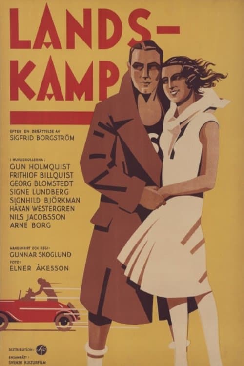 Landskamp poster