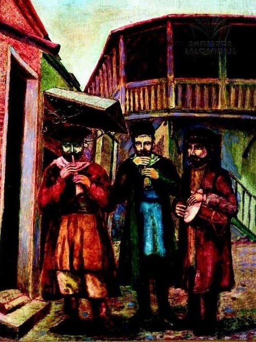 Old musicians poster