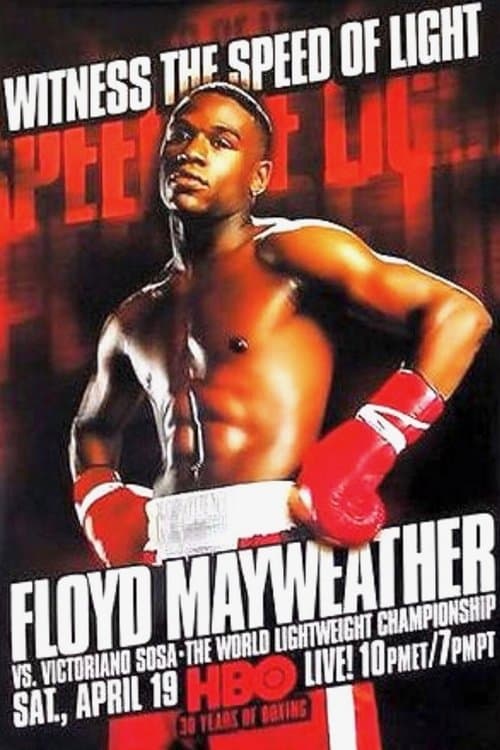 Floyd Mayweather Jr. vs. Victoriano Sosa poster