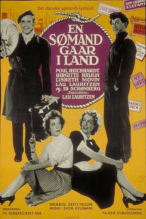 En sømand går i land poster