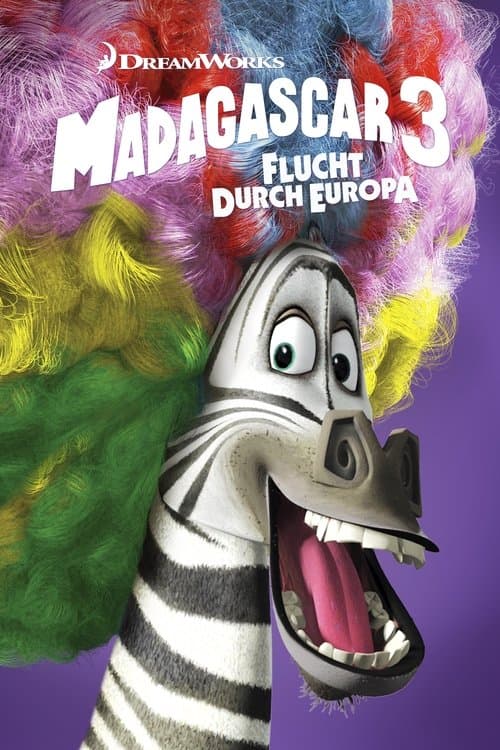 Madagascar 3 - Flucht durch Europa poster