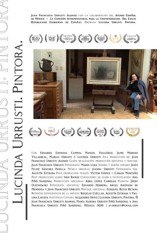 Lucinda Urrusti. Pintora poster