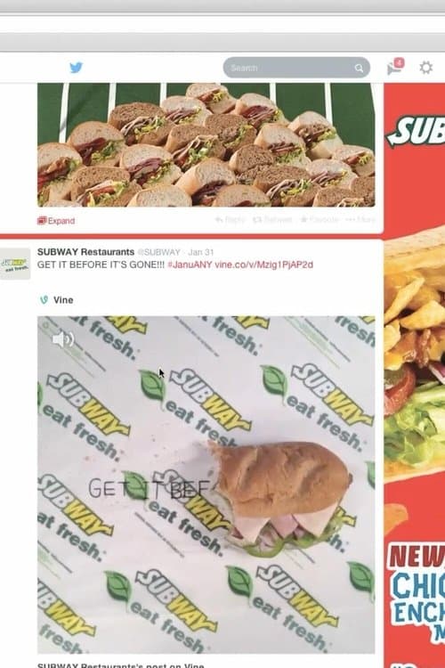 Freshbuzz (subway.com) poster