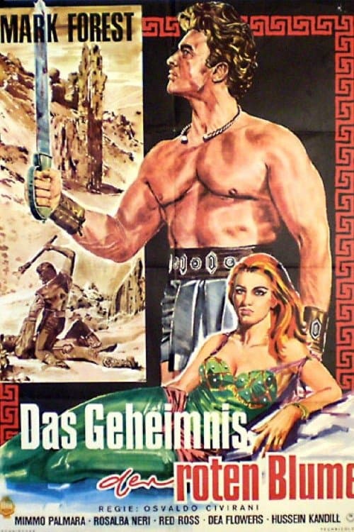 Das Geheimnis der roten Blume poster