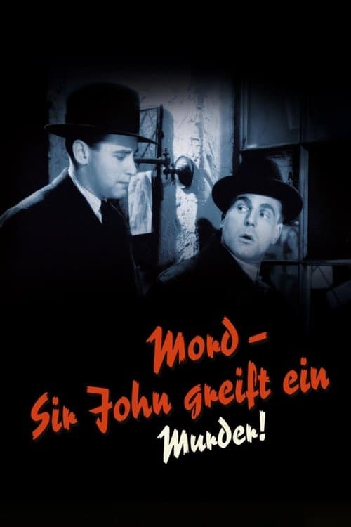 Mord - Sir John greift ein! poster