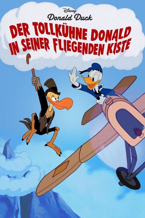 Der tollkühne Donald in seiner fliegenden Kiste poster