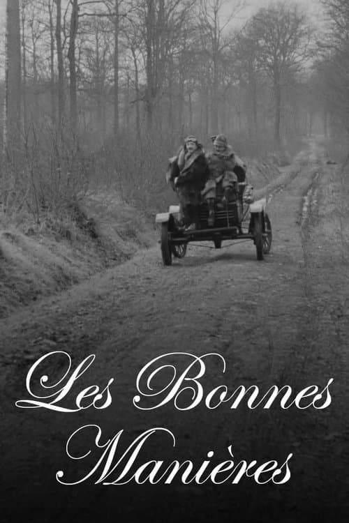 Les bonnes manières poster