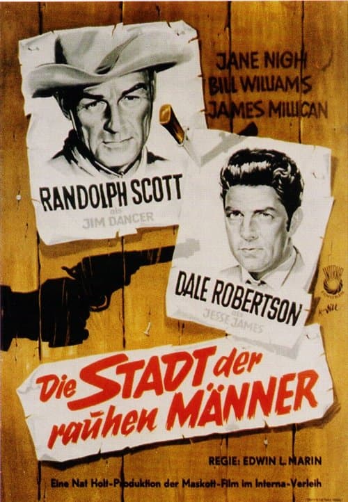 Die Stadt der rauhen Männer poster