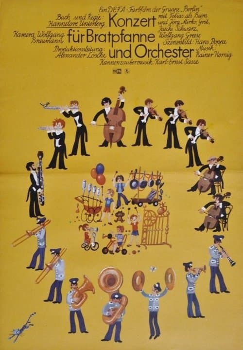 Konzert für Bratpfanne und Orchester poster