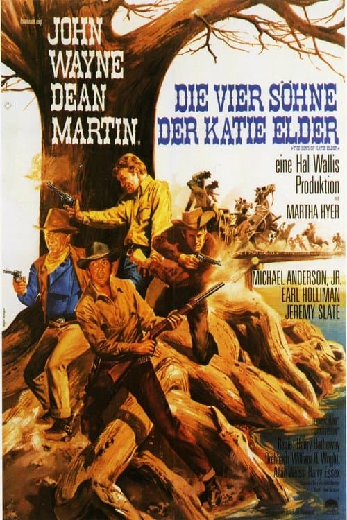 Die vier Söhne der Katie Elder poster