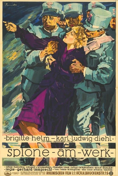 Spione am Werk poster