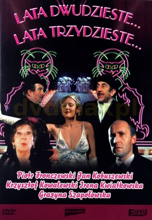 Lata dwudzieste... lata trzydzieste... poster