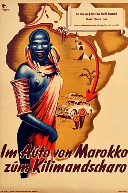 Im Auto von Marokko zum Kilimanscharo poster