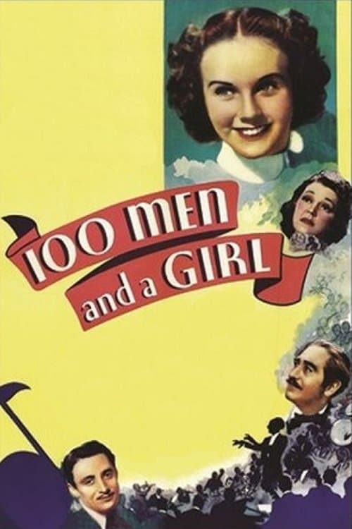100 Mann und ein Mädchen poster