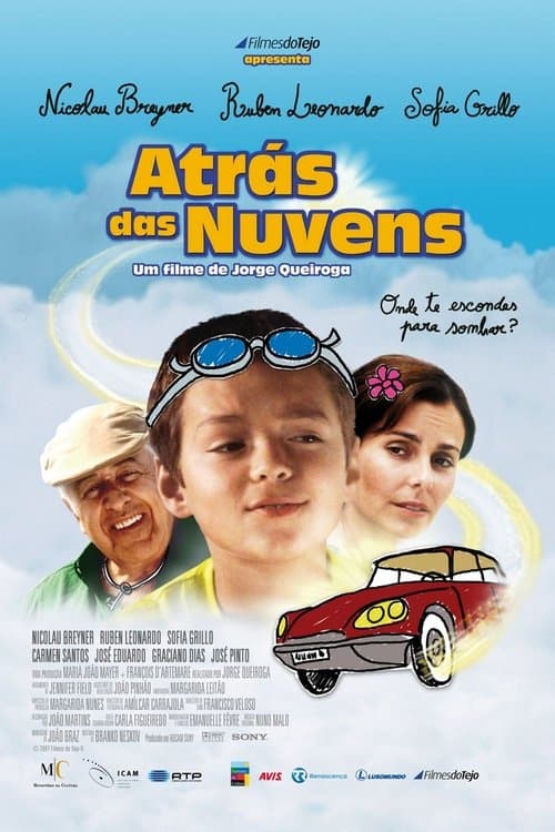 Atrás das nuvens poster