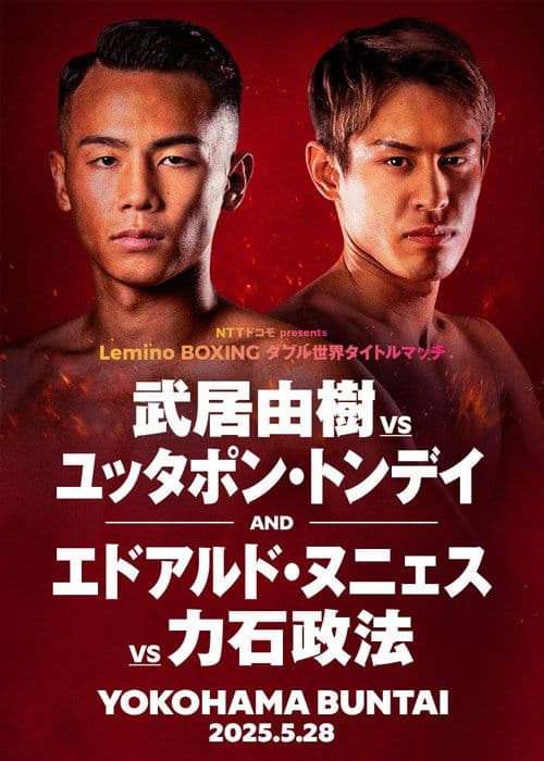 Lemino BOXING ダブル世界タイトルマッチ poster