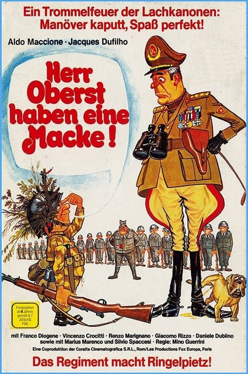 Herr Oberst haben eine Macke poster
