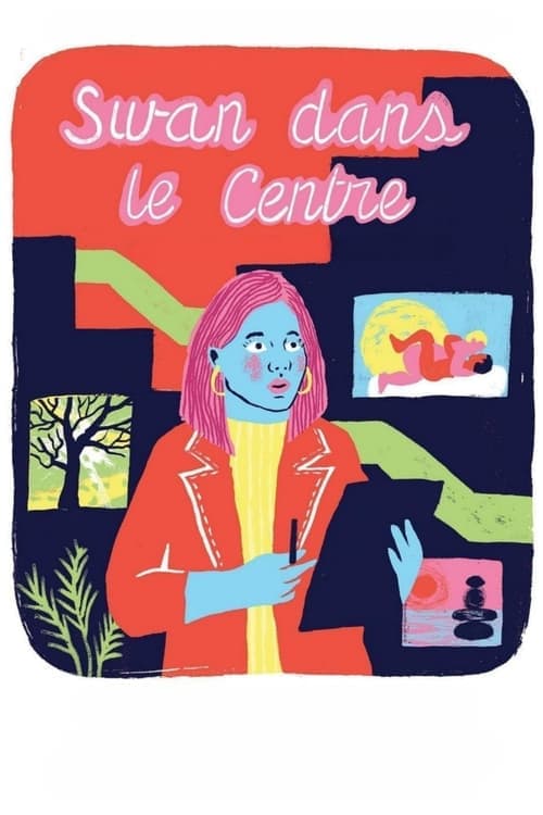 Swan dans le centre poster