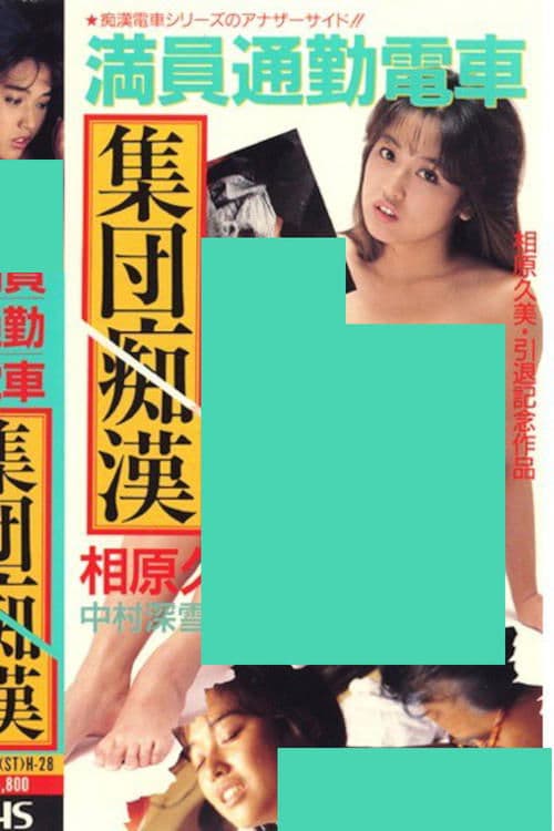 満員通勤電車 集団痴漢 poster