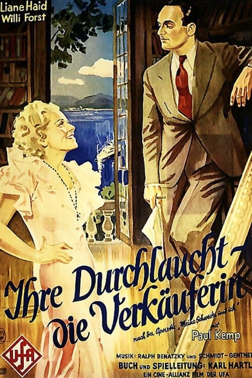 Ihre Durchlaucht, die Verkäuferin poster