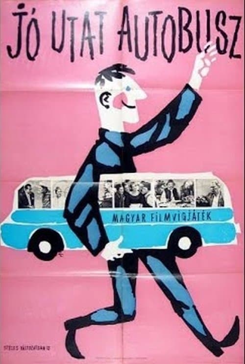 Jó utat, autóbusz poster