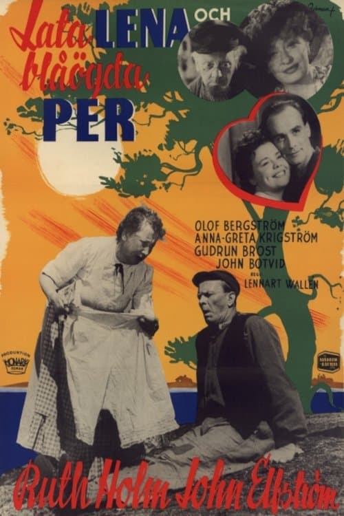 Lata Lena och blåögde Per poster