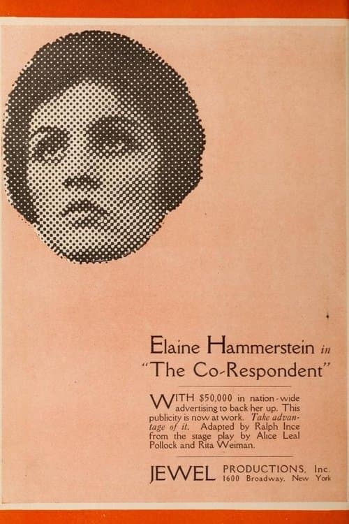 The Co-respondent poster