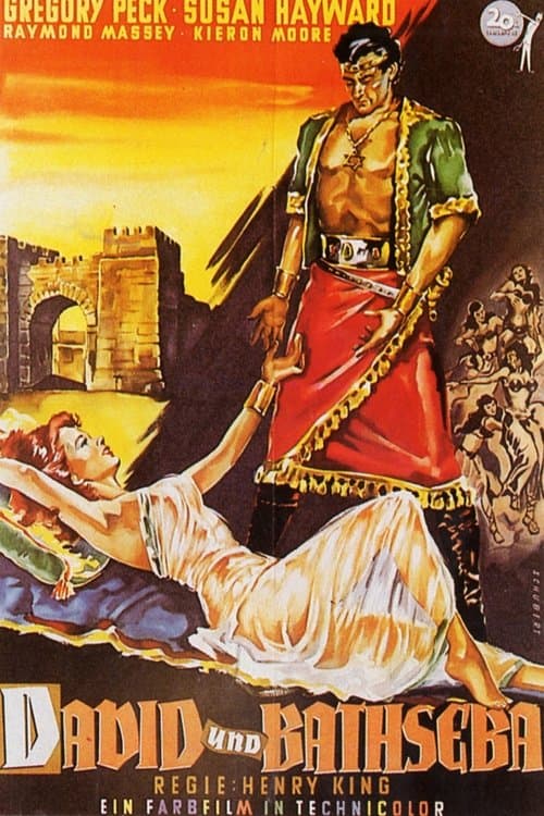 David und Bathseba poster