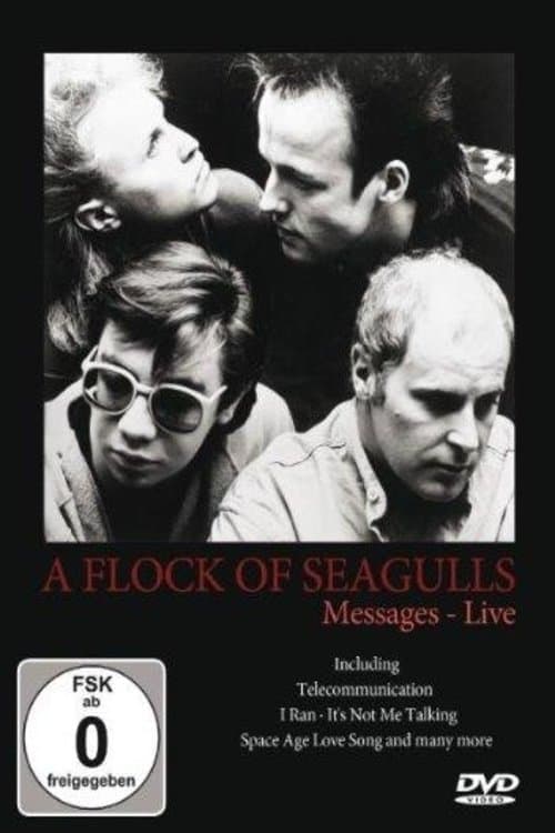 A Flock of Seagulls Messages Live 1983 poster