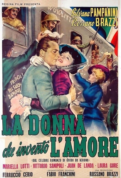 La donna che inventò l'amore poster