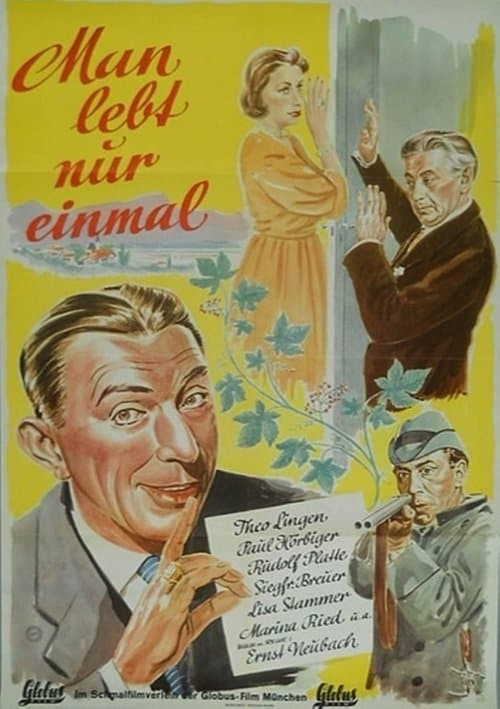 Man lebt nur einmal poster