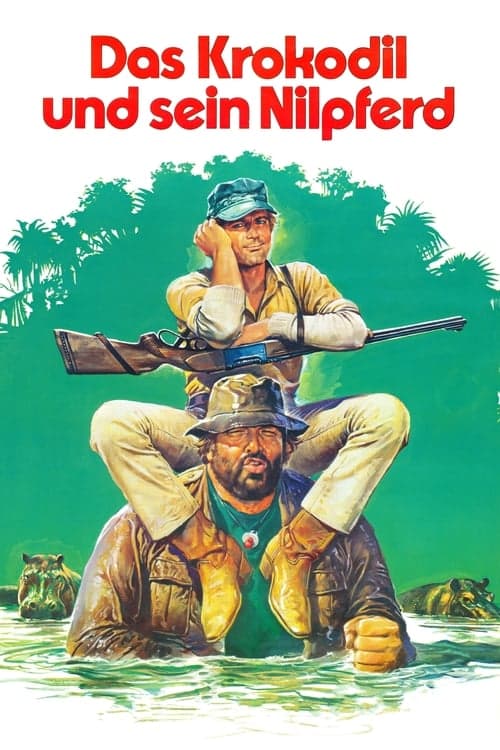 Das Krokodil und sein Nilpferd poster