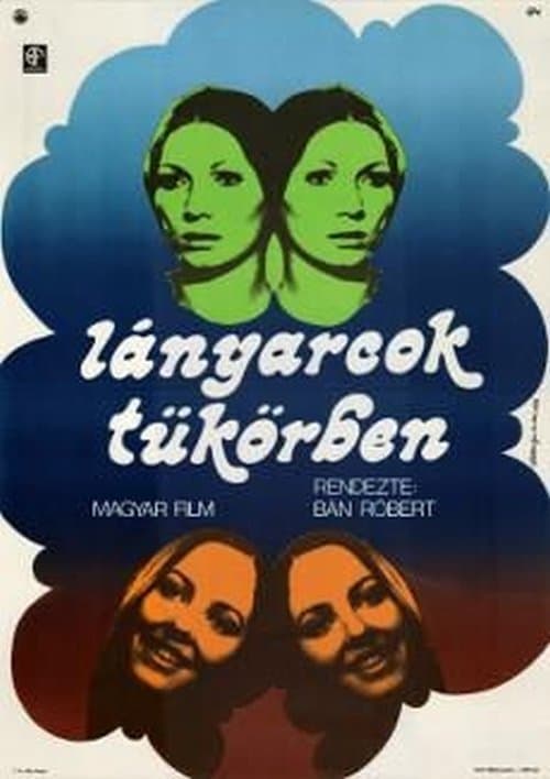 Lányarcok tükörben poster