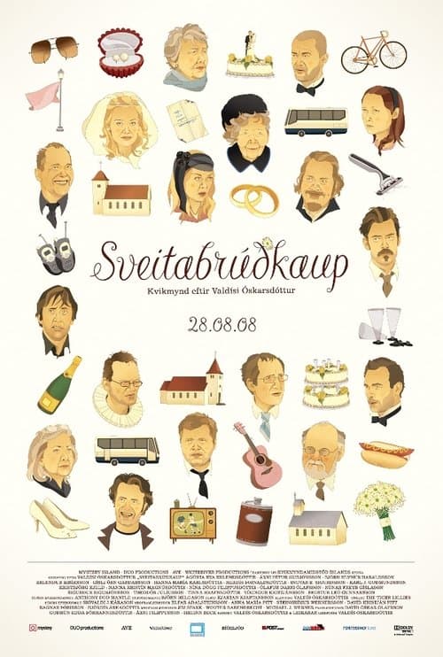 Sveitabrúðkaup poster