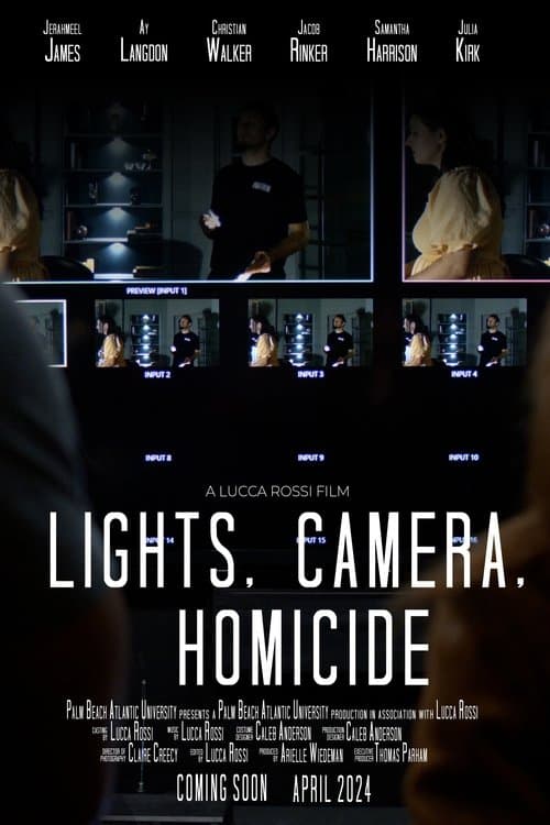 Lights, Camera, Homicide poster