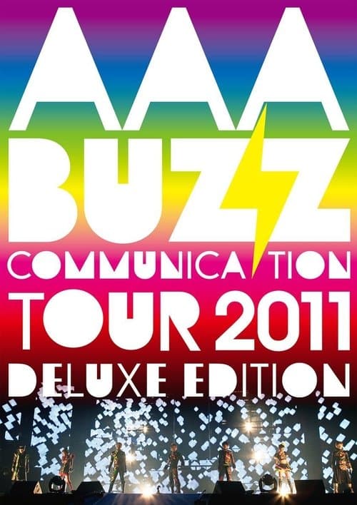 AAA BUZZ COMMUNICATION TOUR 2011 DELUXE EDITION poster