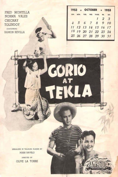 Gorio en Tekla poster