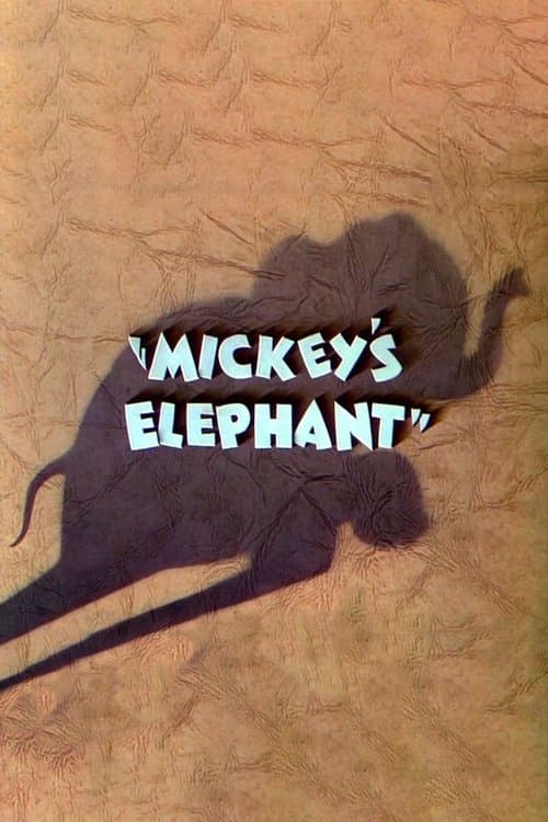 Mickys Elefant poster