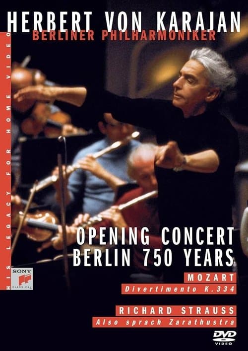 Karajan: Opening Concert - Berlin 750 Years poster