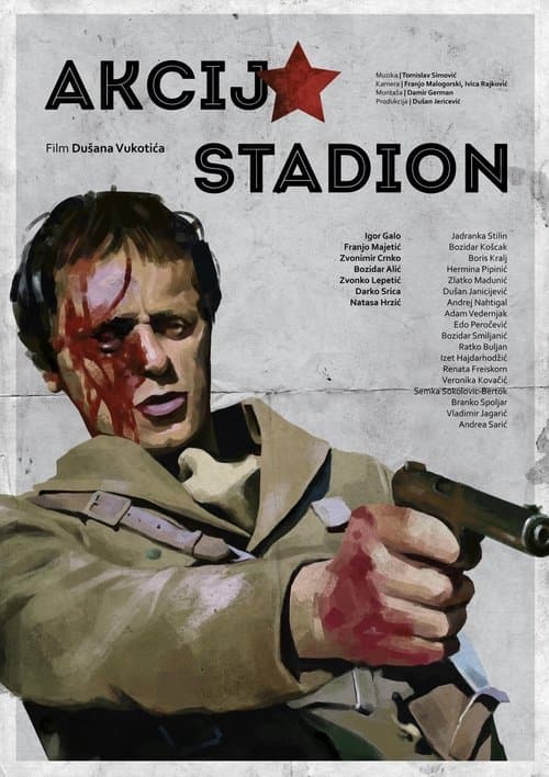 Akcija stadion poster