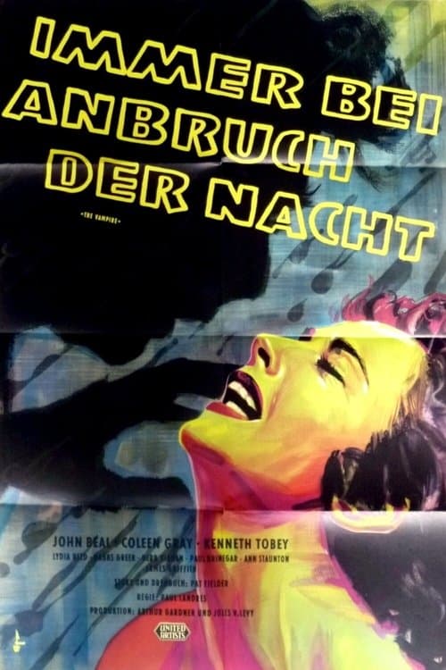 Dracula - Immer bei Anbruch der Nacht poster