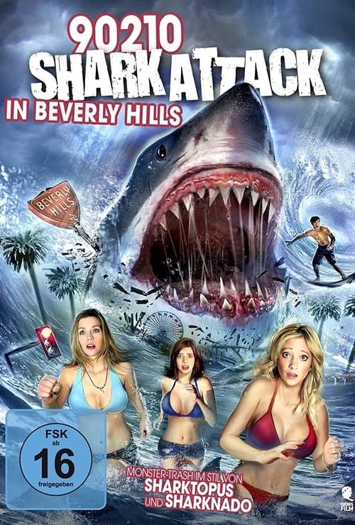 90210 Shark Attack in Beverly Hills poster